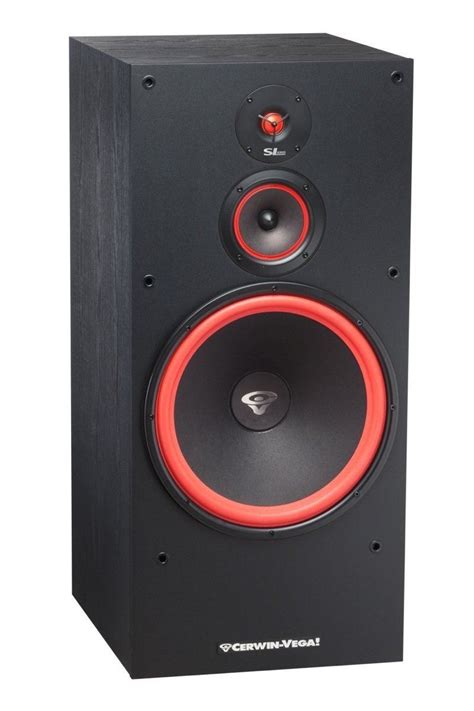 Cerwin-Vega! SL-15 15" 3-Way Floor Tower Speaker, 400 Watts | eBay