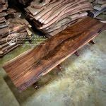 Rustic dining table | Live edge dining table