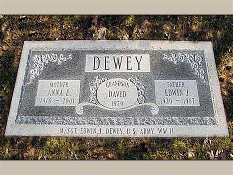 Flat Grave Marker Memorial Designed for Dewey Family | Rome Monument