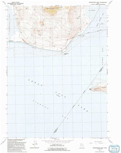 Amazon.com : YellowMaps Promontory Point UT topo map, 1:24000 Scale, 7. ...