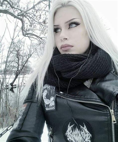 Maidens of Metal | Black metal girl, Hot goth girls, Fashion