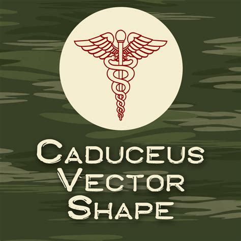 Caduceus Medical Vector Shape by Retoucher07030 on DeviantArt