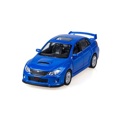 Children's toys car Impreza WRX STI 1/36 alloy models 4 Colors model car Diecast Metal Pull Back ...