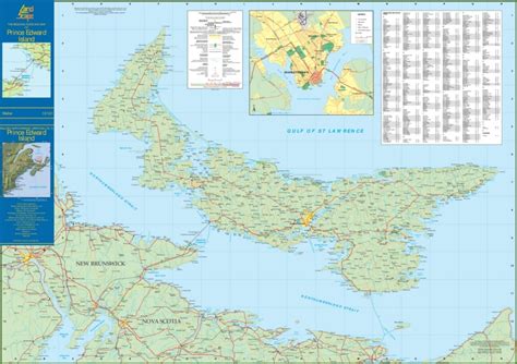 Large detailed map of Prince Edward Island with cities and towns - Ontheworldmap.com