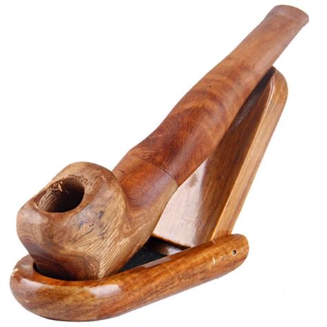 Aliexpress.com : Buy 100% Handmade Smoking Pipe Wooden Tobacco Pipe for ...