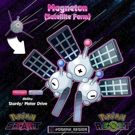 Discover Magneton’s new form! 🛰 - - Magneton in the form of satellite can capture signals so ...