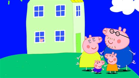 Peppa Pig House Wallpaper - EnJpg