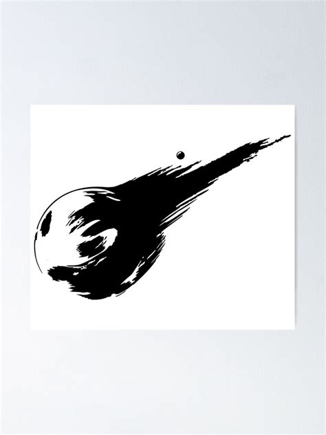 "Final Fantasy 7 Remake - Logo (black)" Poster for Sale by ASTlogo | Redbubble