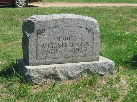 Augusta Wilhelmine Lehrke Gein - Mother of Edward and Henry. | Augusta ...