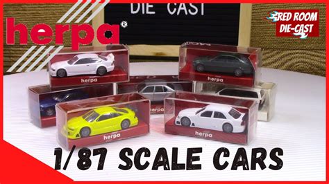 1 87 SCALE CARS - By HERPA - [Showcase 1/87 Scale) - YouTube