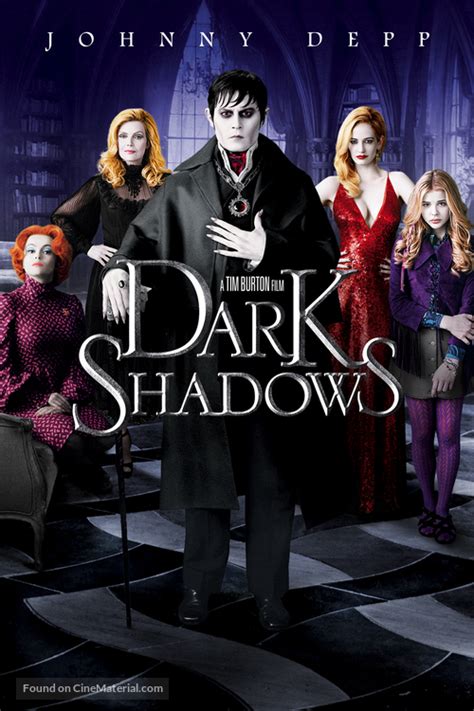 Dark Shadows (2012) dvd movie cover