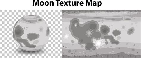 Moon Texture Map Vector Art, Icons, and Graphics for Free Download