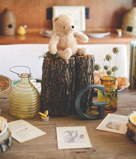 Inspiration For A Sweet Winnie The Pooh Themed Baby Shower | Baby bear baby shower, Winnie the ...