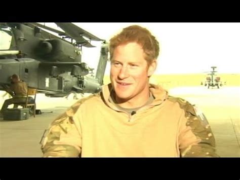 Nick Huff News: Prince Harry Interview Military Runs Off