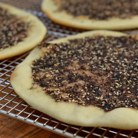 Flatbread Recipe: Manakish Zaatar | Kitchn