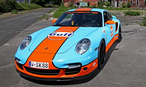 Gulf Racing Livery by CAM SHAFT for the Porsche 911 Turbo 12