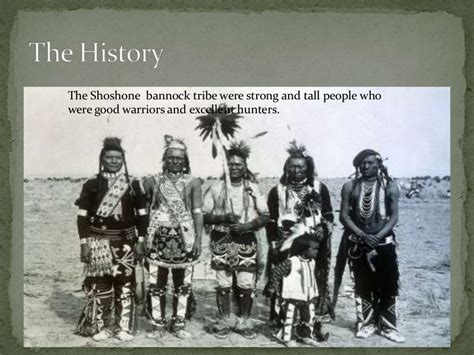 Shoshone and bannock tribes 1