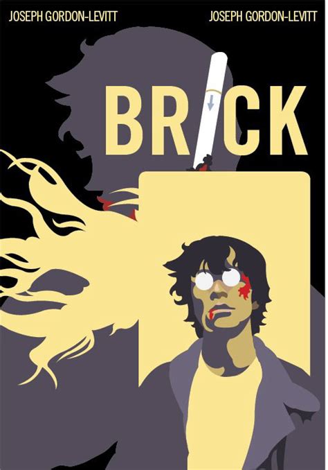 brick movie poster on Behance