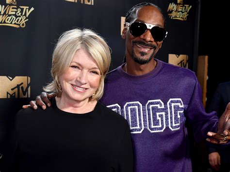 What is the age difference between Martha Stewart and Snoop Dogg ...