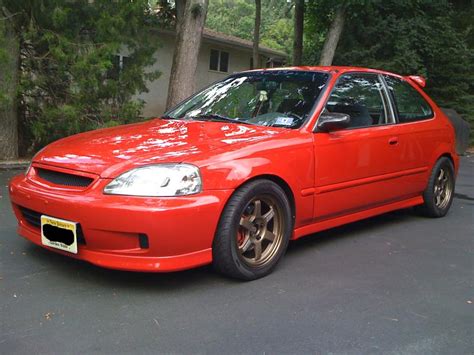 NJ 99 Honda Civic Hatchback - milano red*volks*ITR* etc NJ - Honda-Tech - Honda Forum Discussion