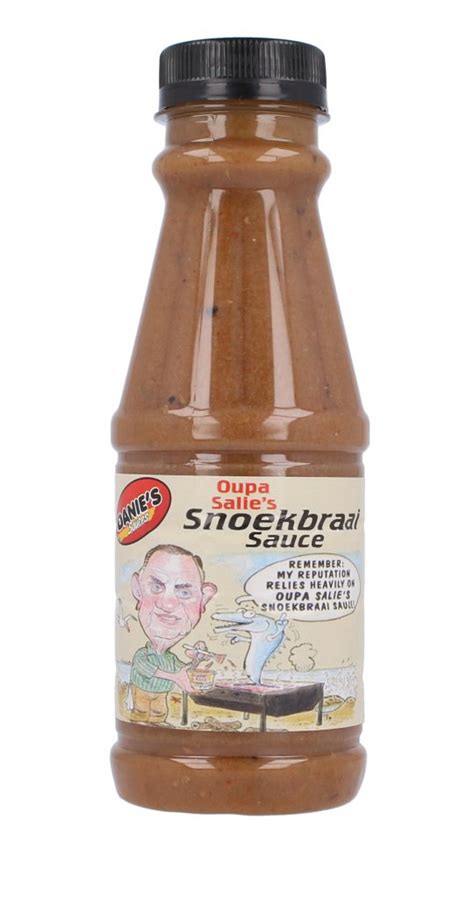 Oupa Salies Snoek Braai Sauce – Cape Trade Portal