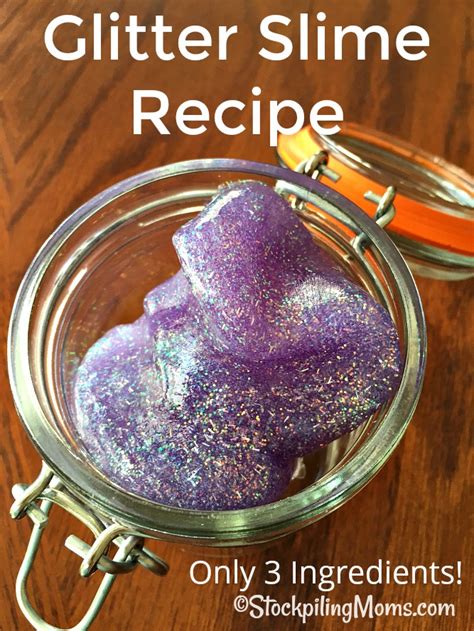 Glitter Slime Recipe