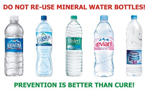 General Knowledge Library: Do Not Re-Use Mineral Water Bottles!