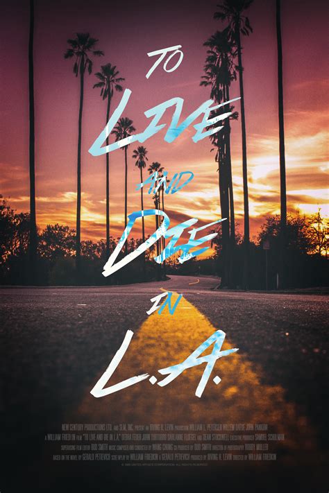 To Live and Die in L.A. - PosterSpy