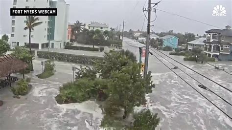 Timelapse shows devastating storm surge from Hurricane Ian in Fort ...