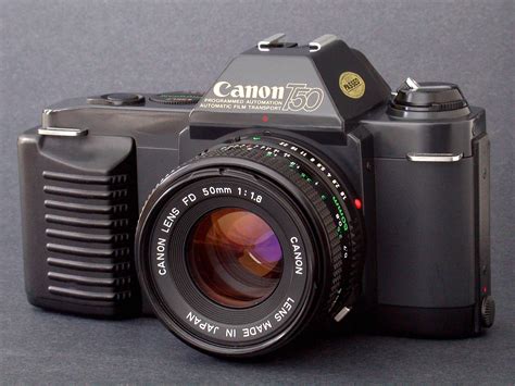 Canon T50 w FD 50mm f/1.8N Standard Prime Lens 35mm SLR Camera | Etsy