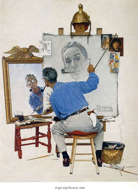 Self Portrait, 1960 - Norman Rockwell - WikiArt.org