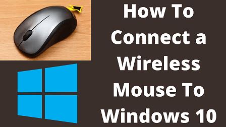 How To Connect a Wireless Mouse To Windows 10 | WittyChimp