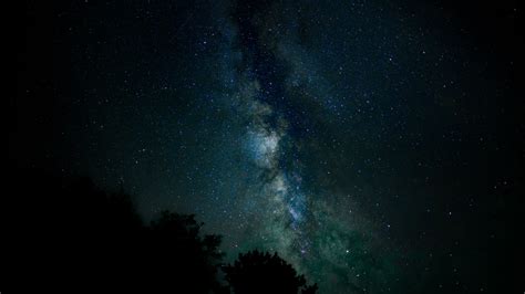 Milky Way Night Sky Stars Hd