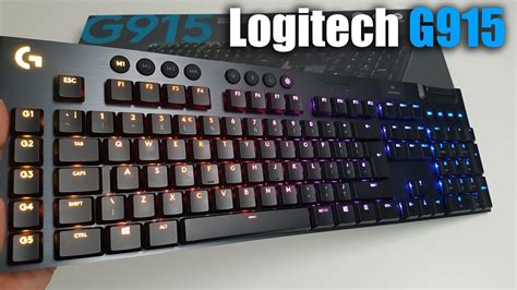 Logitech G915 LIGHTSPEED TKL Wireless Mechanical GL Tactile Switch ...