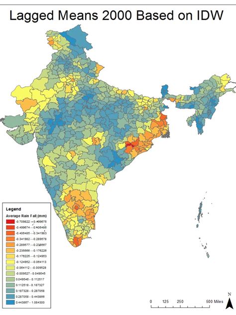 Mapping India Rainfall by the Decade - Smith College Spatial Analysis Lab