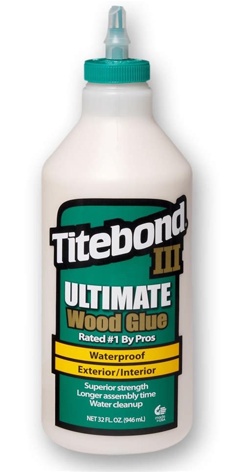 Titebond III Waterproof Wood Glue - 946ml (31floz) - Buy woodworking tools