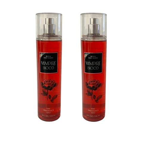 Bath and Body Works Vampire Blood Scented Perfume Spray, Halloween Fragrance Mist Set, 8 fl oz ...