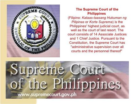 Philippine Supreme Court Logo - LogoDix