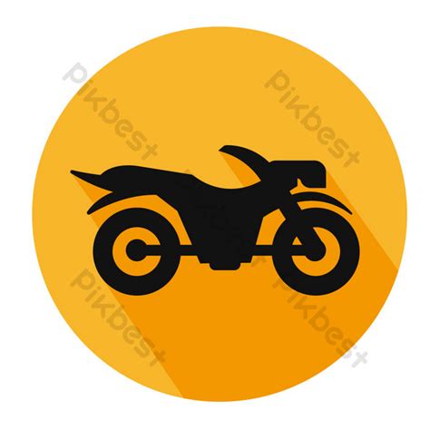 Motorcycle Black And White LOGO PNG Images | AI Free Download - Pikbest