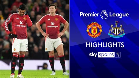 Manchester United 0-2 Newcastle | Premier League highlights | Football ...