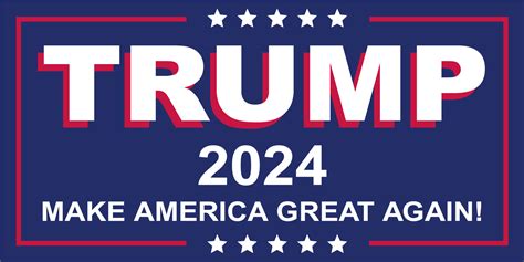 Trump 2024 MAGA (Blue) MAGA 3'x5' Flag Make America Great Again Double