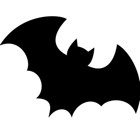 Bat Silhouette Clip art - filled png download - 1600*1600 - Free Transparent Bat png Download ...