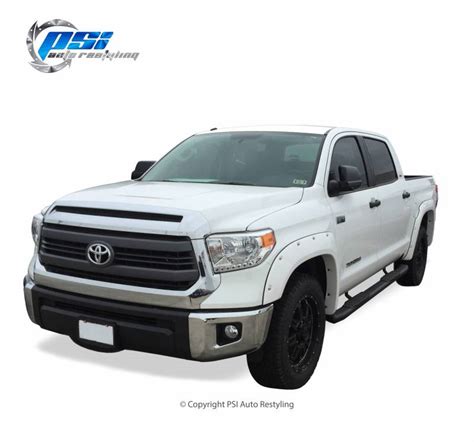 2015 Toyota Tundra Pocket Rivet Style Smooth Fender Flares