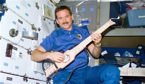 Astronaut Chris Hadfield Composes First Song on ISS