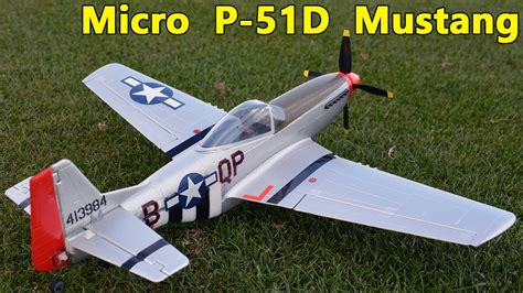 P-51D Ultra Micro Mustang RC Airplane Review - YouTube