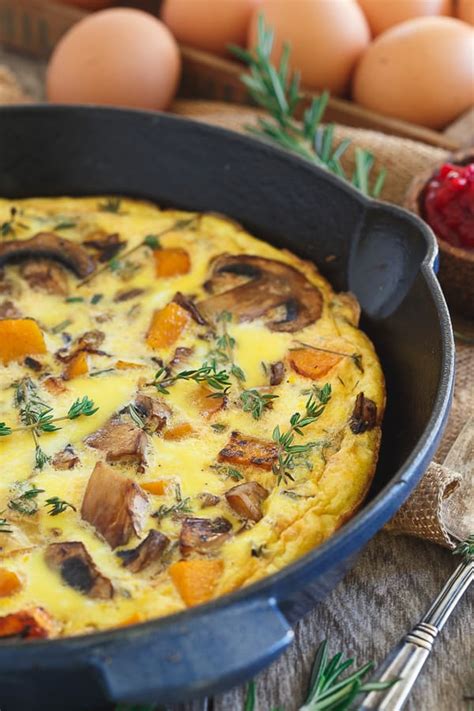 Thanksgiving Breakfast Frittata - What to Eat on Thanksgiving Morning