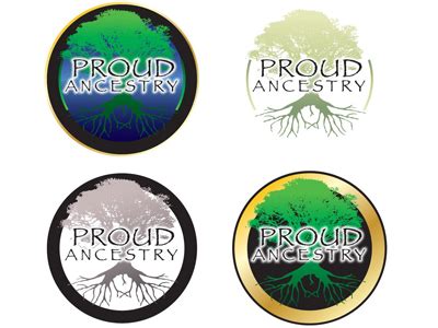 Proud Ancestry Logo Concepts by Becky B on Dribbble