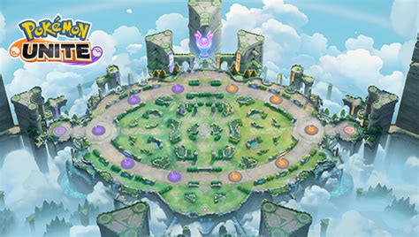 Análisis del mapa de las Ruinas Celestes de Tea de Pokémon UNITE | Pokemon.es