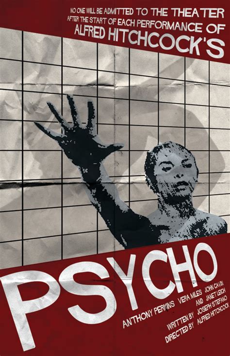 Psycho Film Poster - Etsy