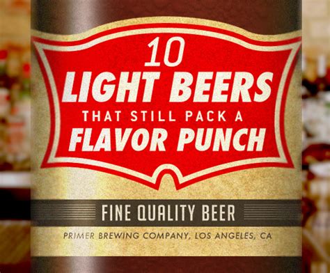 10 Light Beers That Still Pack a Flavor Punch | Primer